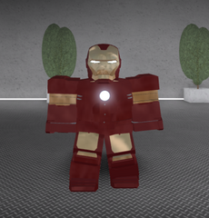 Skin) Blue Iron Man Skin - Roblox