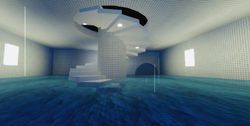 Level 4 #backrooms #roblox #apeirophobia #liminalspaces #poolrooms, Liminal Spaces