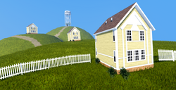 Roblox: Houses On a Hill Dreamcore Liminal Space Map Showcase Full