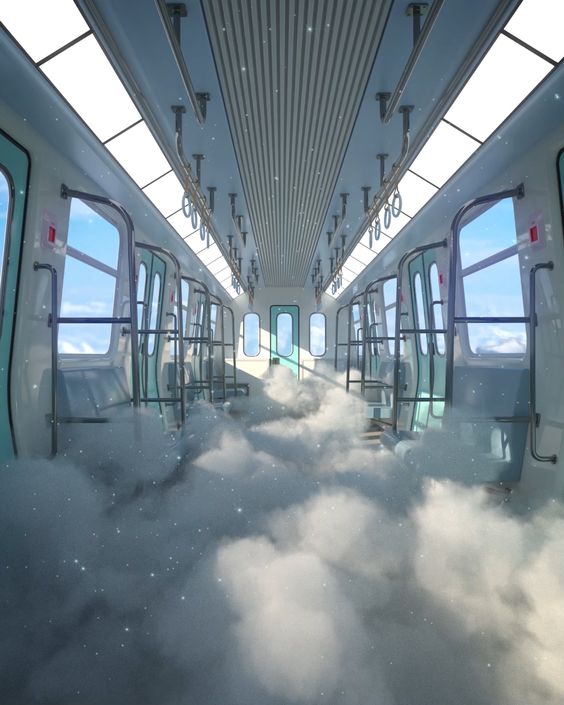 Cloudy Train | Roblox Liminal Spaces Wiki | Fandom