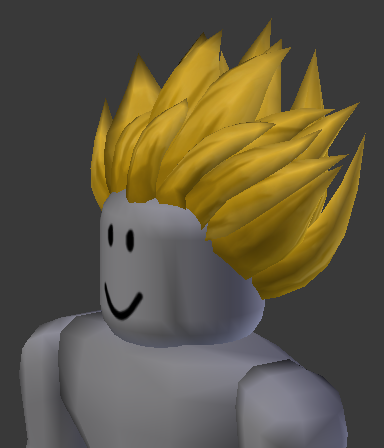 lego super saiyan hair