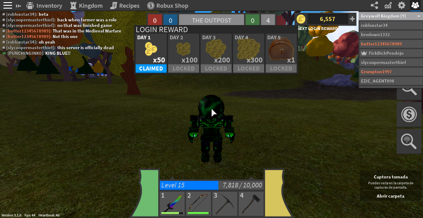 Korblox, Roblox Medieval Warfare: Reforged Wiki