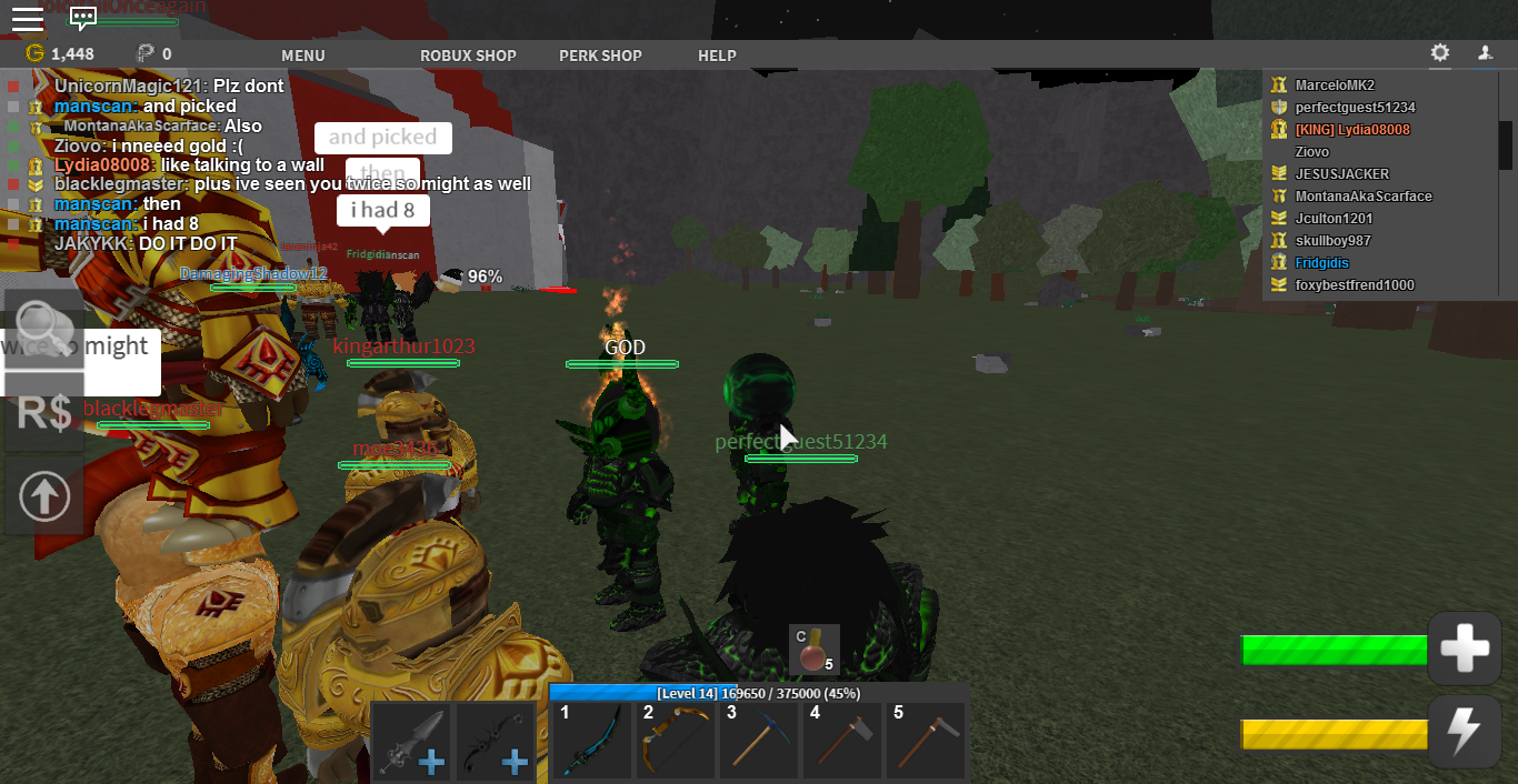 Hackers (names and images)  Roblox Medieval Warfare: Reforged