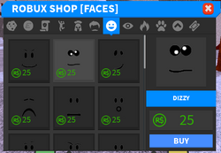 Dizzy Face, Roblox Wiki