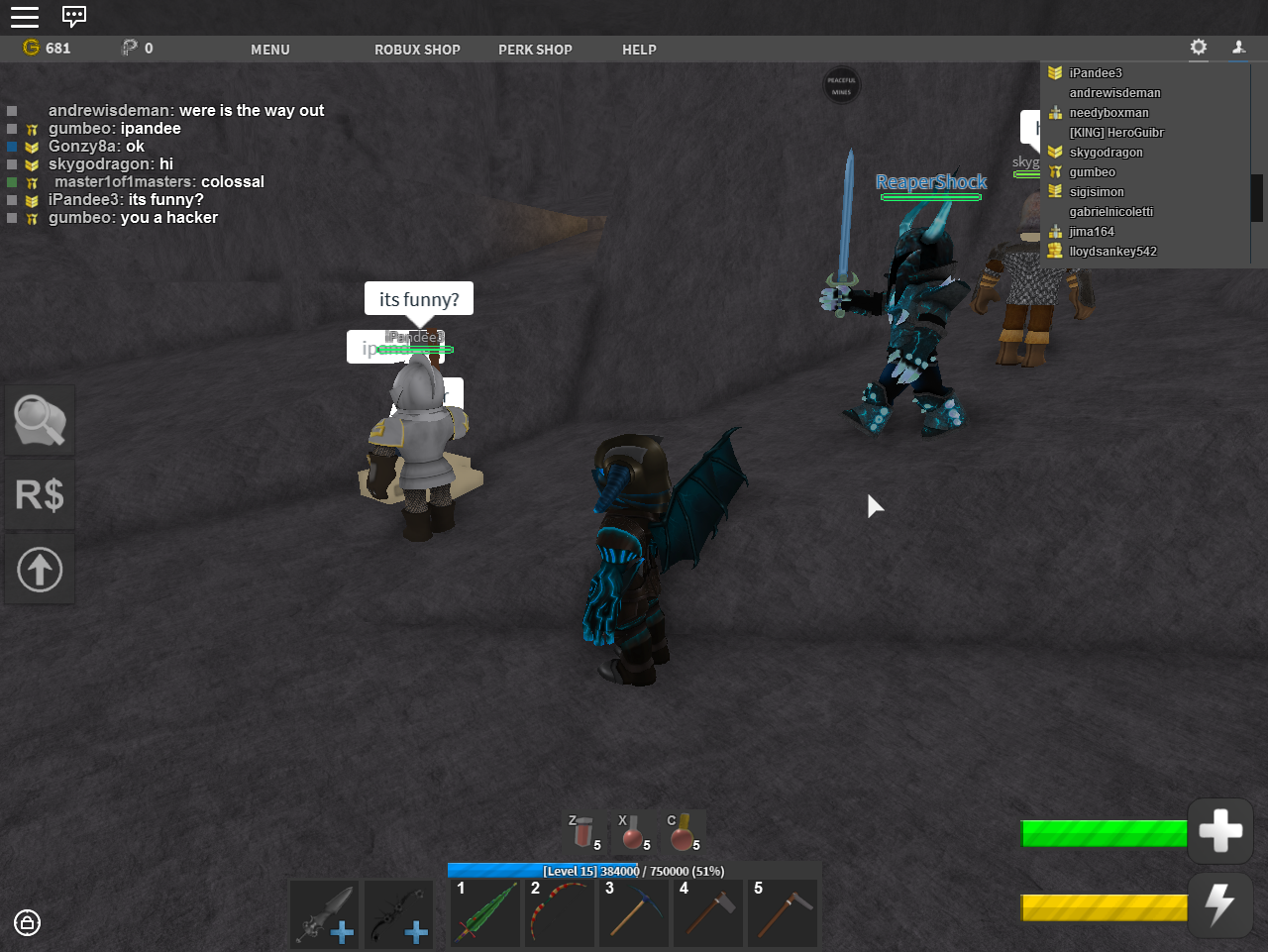 Hackers (names and images), Roblox Medieval Warfare: Reforged Wiki