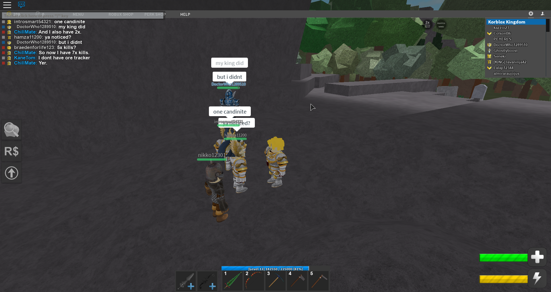 Hackers (names and images)  Roblox Medieval Warfare: Reforged