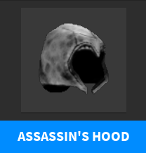 Assassin S Hood Roblox Medieval Warfare Reforged Wiki Fandom - blue assassin hood roblox