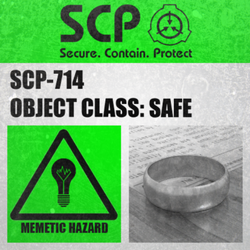 SCP-714 - The Jaded Ring : Safe : Self-repairing SCP 