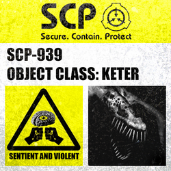 Scp 939 Roblox Minitoon S Scp Containment Breach Wiki Fandom - roblox scp 939 song