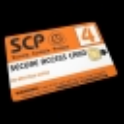 scp level 4 card