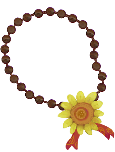 Sunflower Necklace Etheriapedia Fandom - sunflower romper moon necklace roblox
