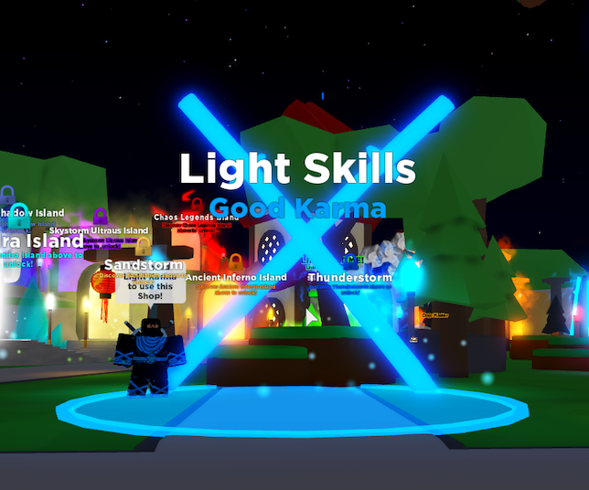 Light Karma Shop Roblox Ninja Legends Wiki Fandom - ninja legends roblox light karma