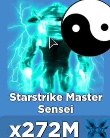 Starstrike Master Sensei Roblox Ninja Legends Wiki Fandom - sensei roblox