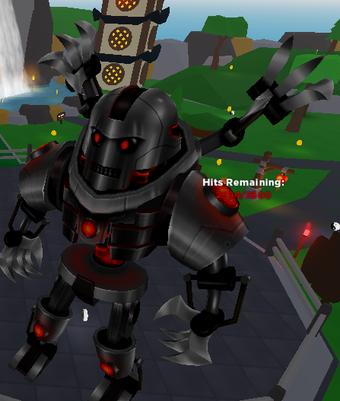 Robot Boss Roblox Ninja Legends Wiki Fandom - how to be a boss in your roblox game