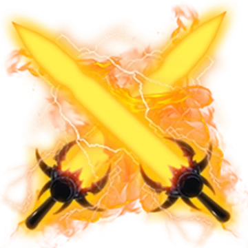 Dual Inferno Dragon Blade | Roblox Ninja Legends Wiki | Fandom