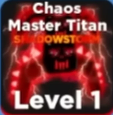 Chaos Master Titan | Roblox Ninja Legends Wiki | Fandom