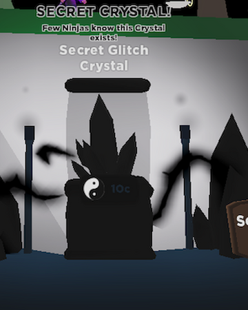 Secret Glitch Crystal Roblox Ninja Legends Wiki Fandom - all secret animations roblox
