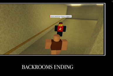 Mysteries Of The Backrooms on Roblox (In Game Screenshot) by MartinTiger on  Newgrounds