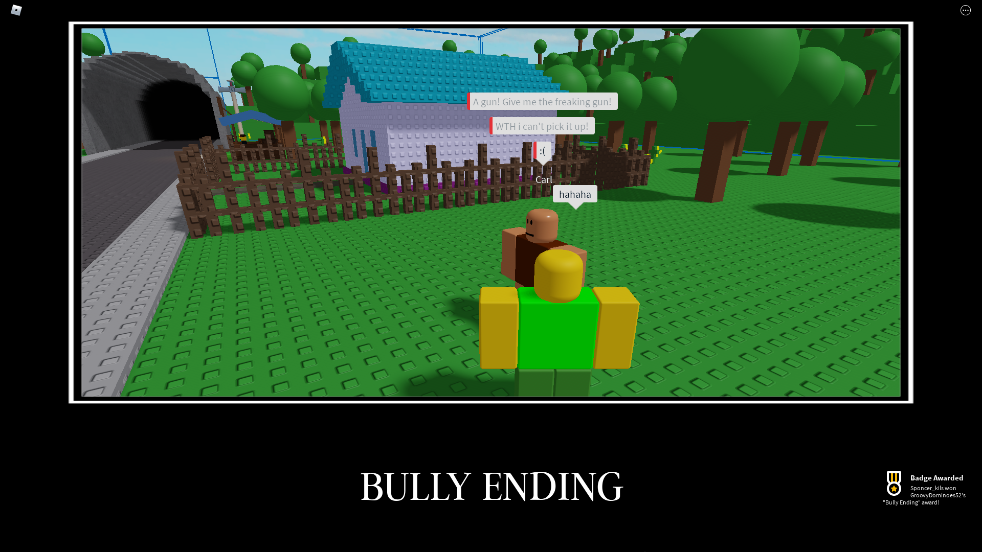 Bully Ending, ROBLOX NPCs are becoming smart Wiki