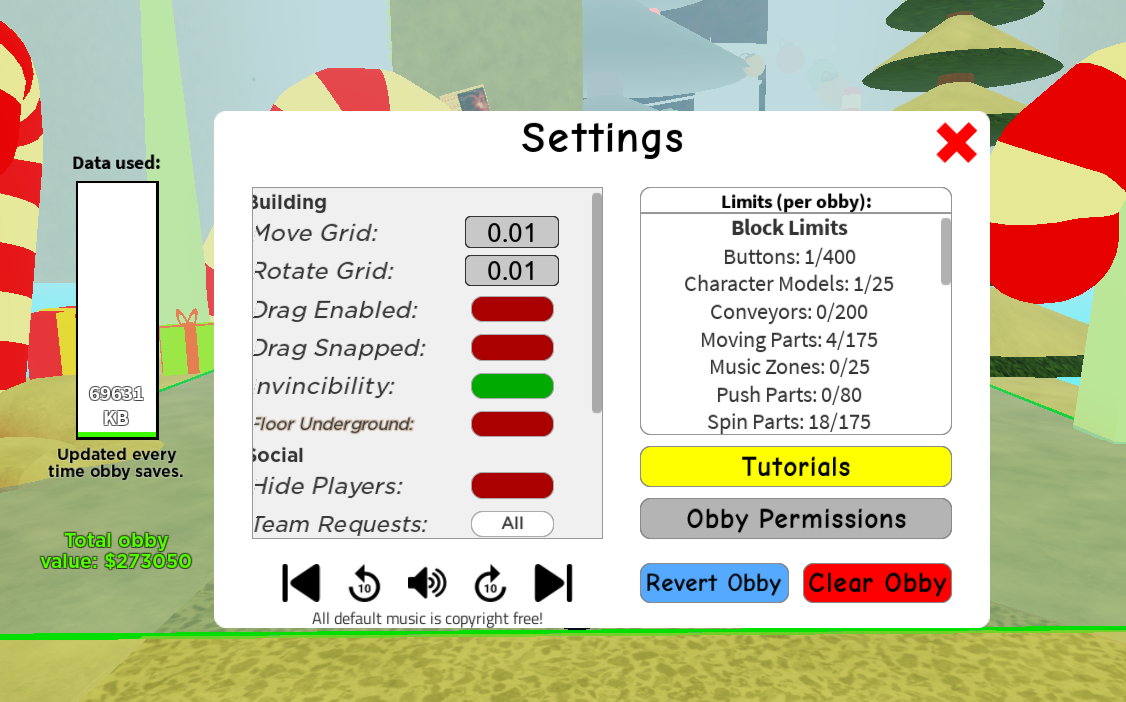 Data Usage on Roblox