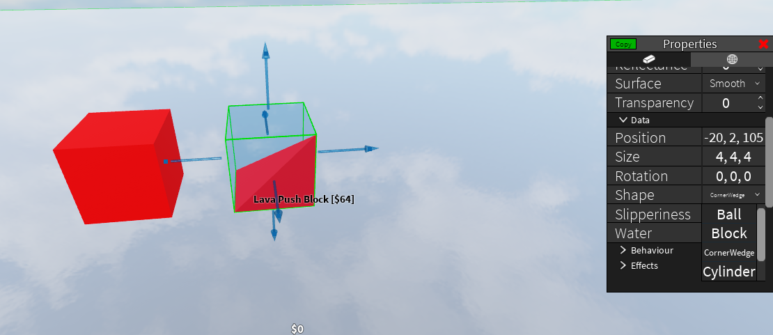 I created a game on Obby Creator in Roblox called Find the