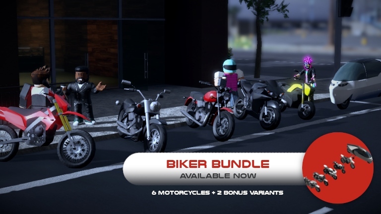 Biker Bundle Pacifico 2 Wiki Fandom - how do you drive a motorcycle in roblox