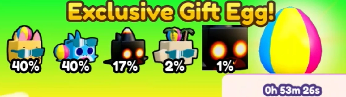 Exclusive Gift Egg | Roblox Pet Posse Wiki | Fandom