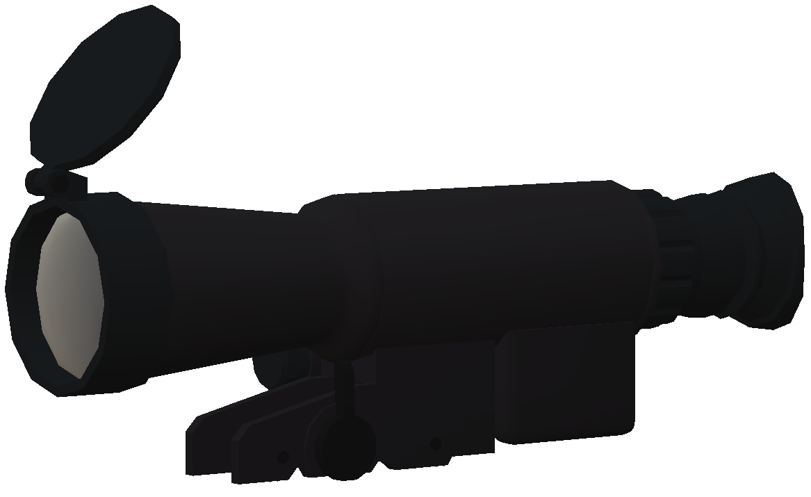 Phantom Forces Wiki - 40x Scope In Phantom Forces, HD Png Download