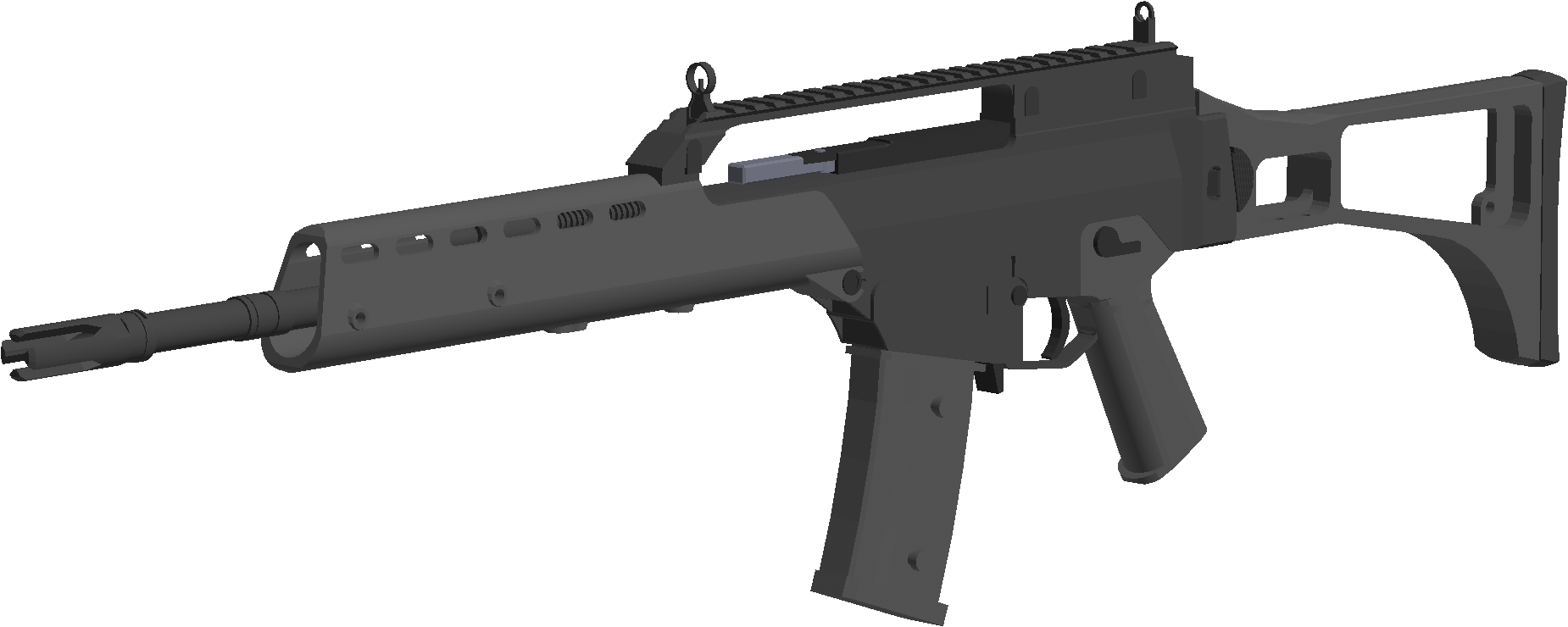 Phantom Forces Wiki - Assault Rifle, HD Png Download , Transparent