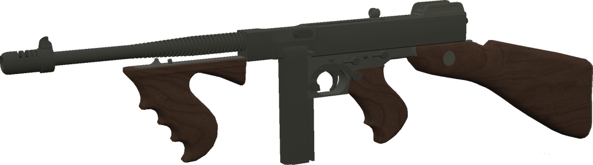 Phantom Forces Wiki - Phantom Forces Tommy Gun, HD Png Download