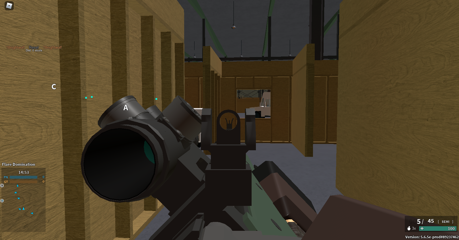 Canted Iron Sight, Phantom Forces Wiki