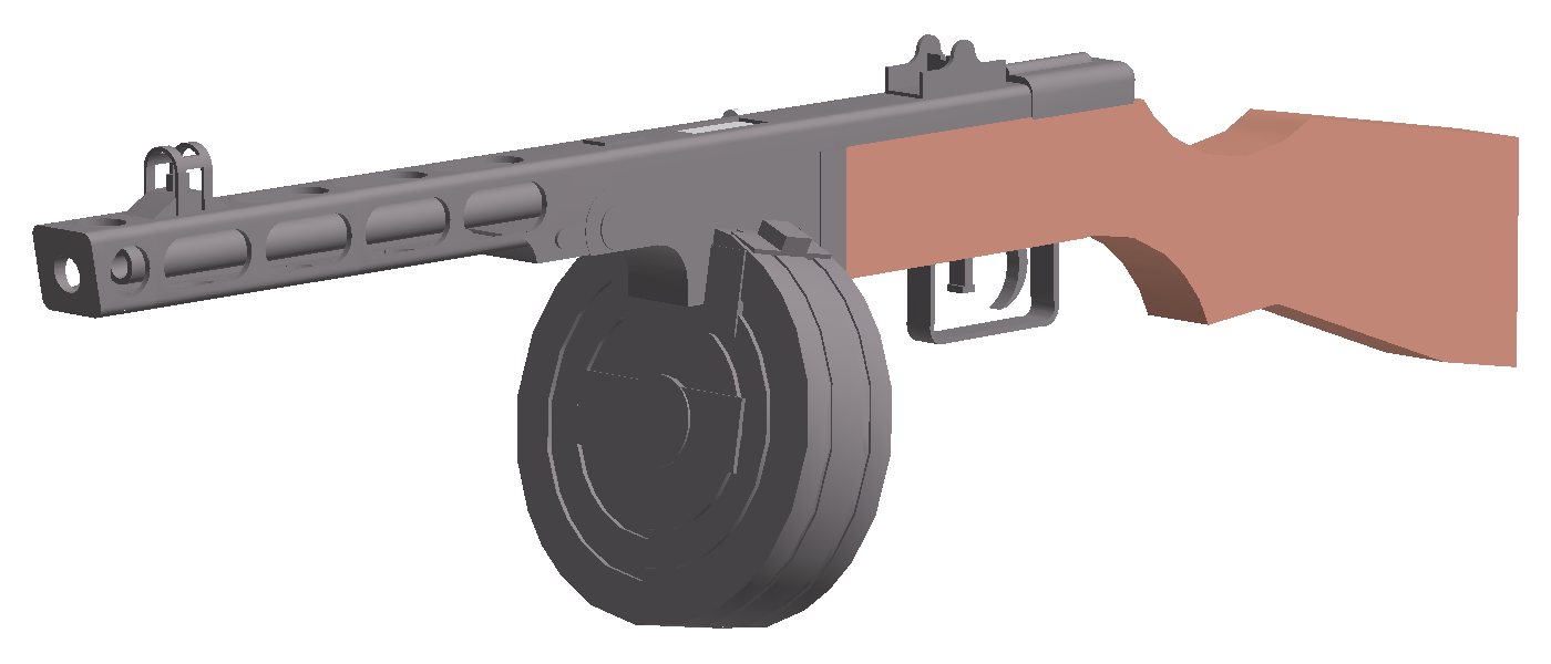 Ppsh 41 Phantom Forces Wiki Fandom - roblox phantom forces which gun has the highest rof