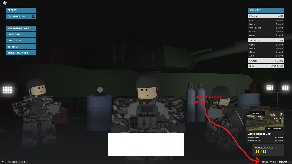 NOT WORKING MARCH 2021!** Free phantom forces VIP server! Roblox