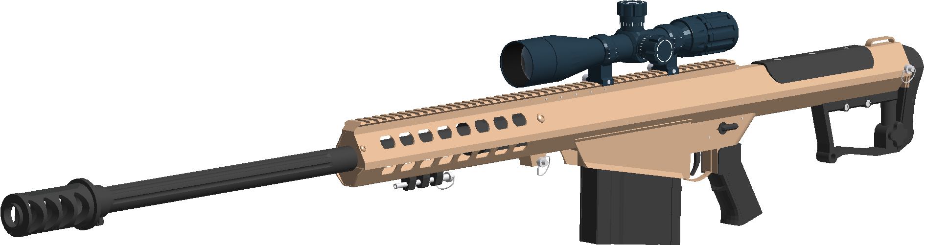 So NERF made a .50 CAL Barrett M82 Sniper Rifle 