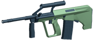 The current AUG A1 gun model.