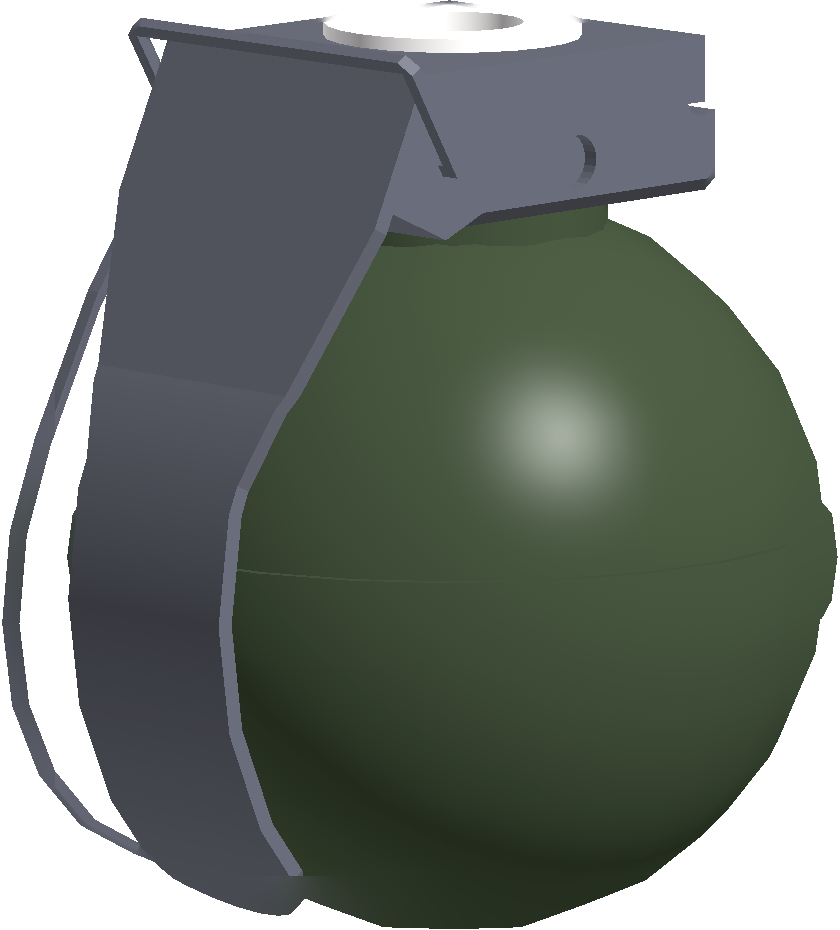 Phantom Forces Wiki - Grenade Ww2 Png, Transparent Png - vhv