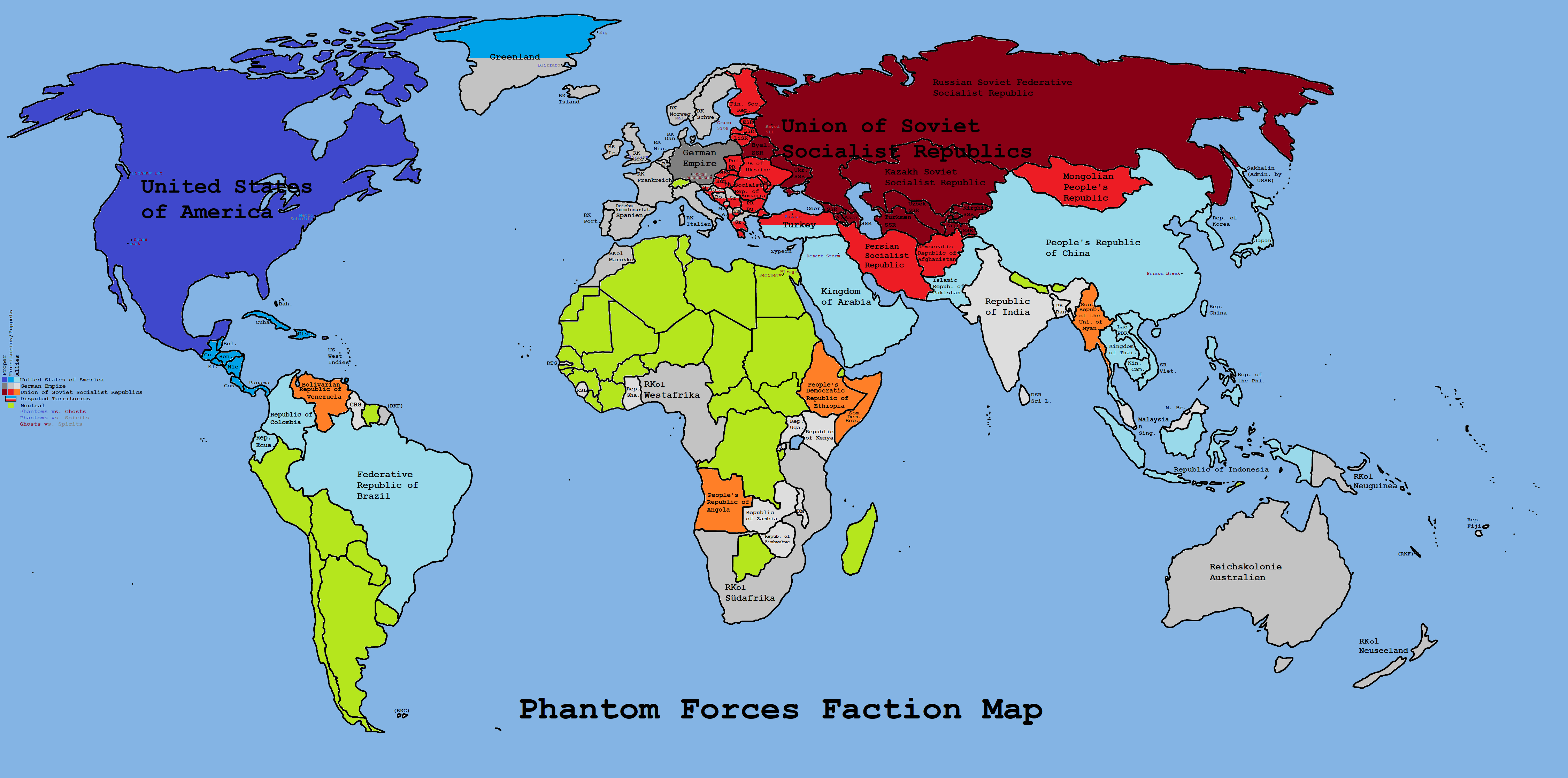 Maps, Phantom Forces Wiki
