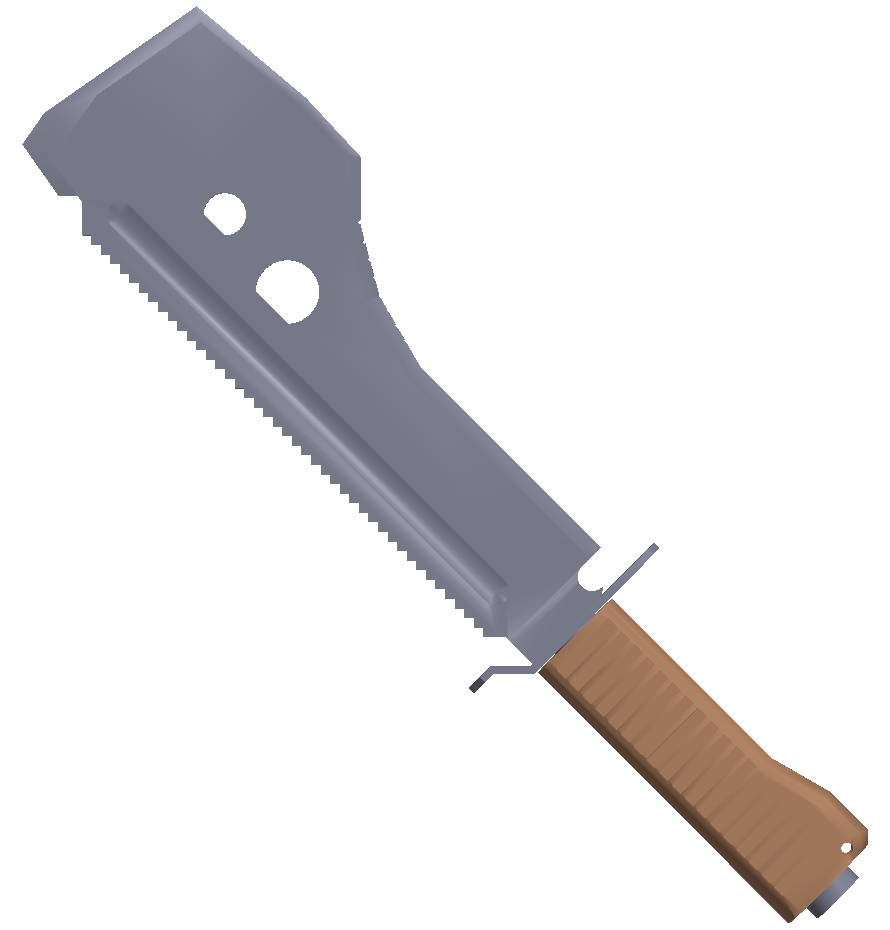 Machete Phantom Forces Wiki Fandom - roblox knife transparent background