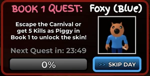 NewBlueFoxySkinQuest