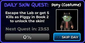 PonyCostumeDailySkinQuests