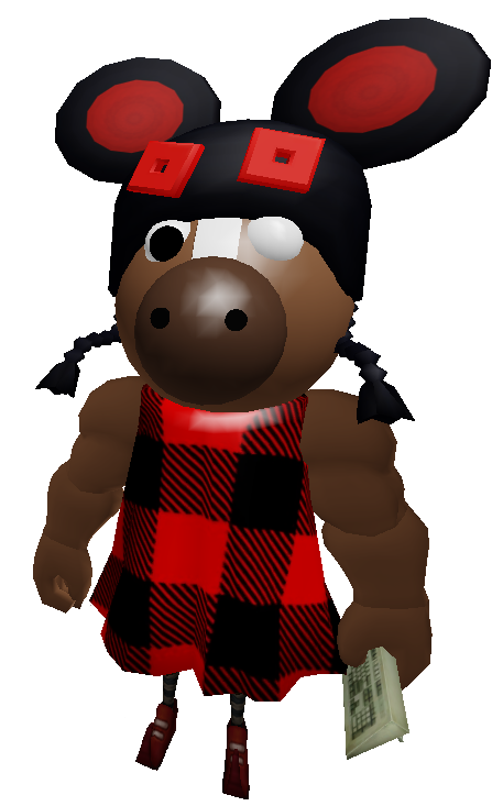 Kreekcraft Piggy skin, roblox, piggy roblox, fictional character, video  game software, HD wallpaper