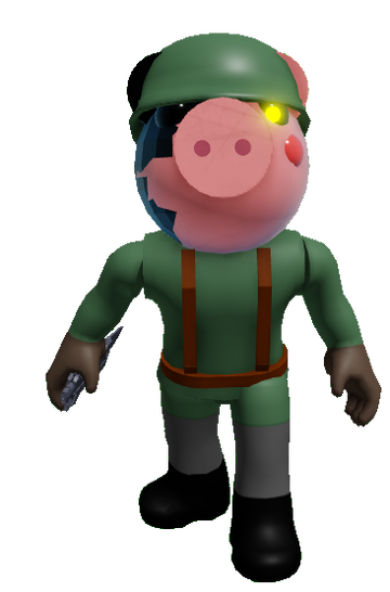 Roblox - FUGINDO DA PIGGY NA BASE MILITAR (Piggy Roblox)