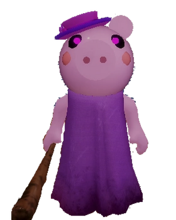 Grandmother Roblox Piggy Wikia Fandom - pink and purple stripes roblox