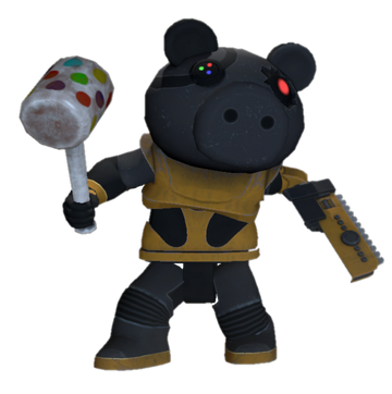 Robby Render Robloxpiggy - Piggy Robby Png Emoji,Guess The Emoji Roblox  Level 63 - Free Emoji PNG Images 