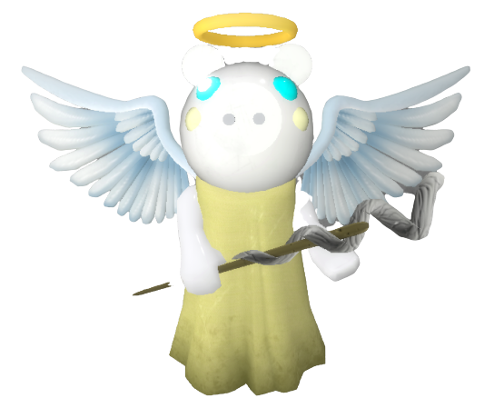 Angel Roblox Piggy Wikia Fandom - piggy roblox coloring pages budgey