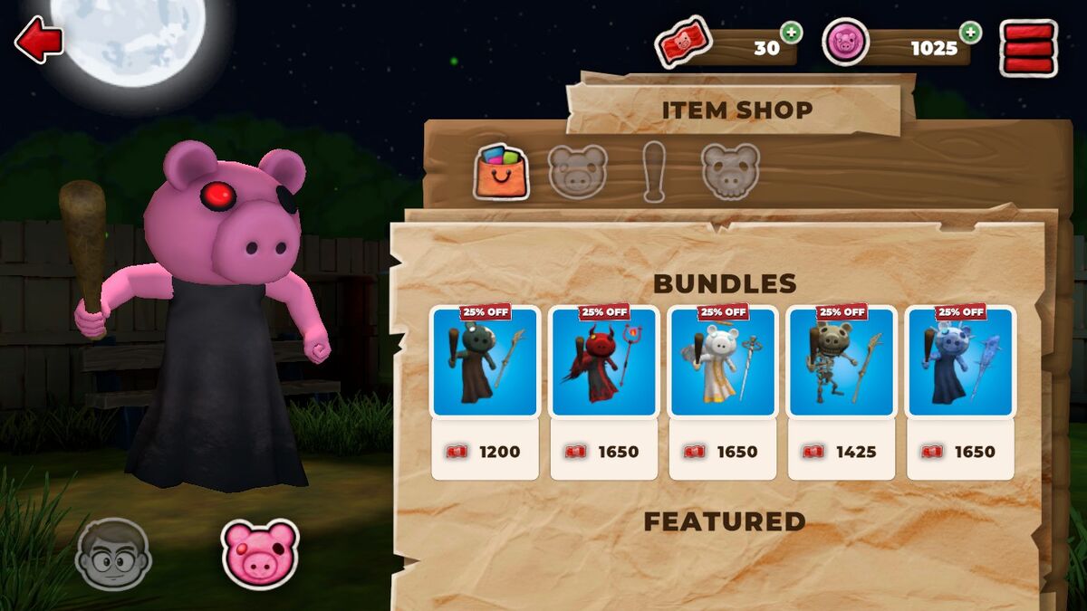 Roblox Piggy skins, items and modes explained