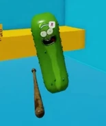 Pickle Rick in Build Mode.