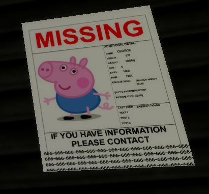 George Piggy Character Roblox Piggy Wikia Fandom - the missing roblox