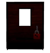 The Hunt variant of the Red Lock Door.
