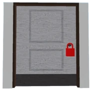 The Heist variant of the Red Lock Door.